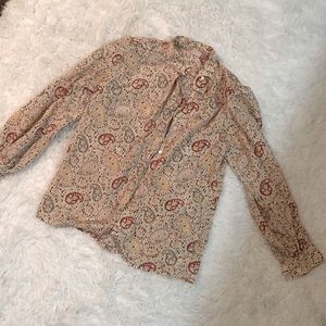 Vintage Liz Claiborne Paisley Blouse! Perfect for the office!